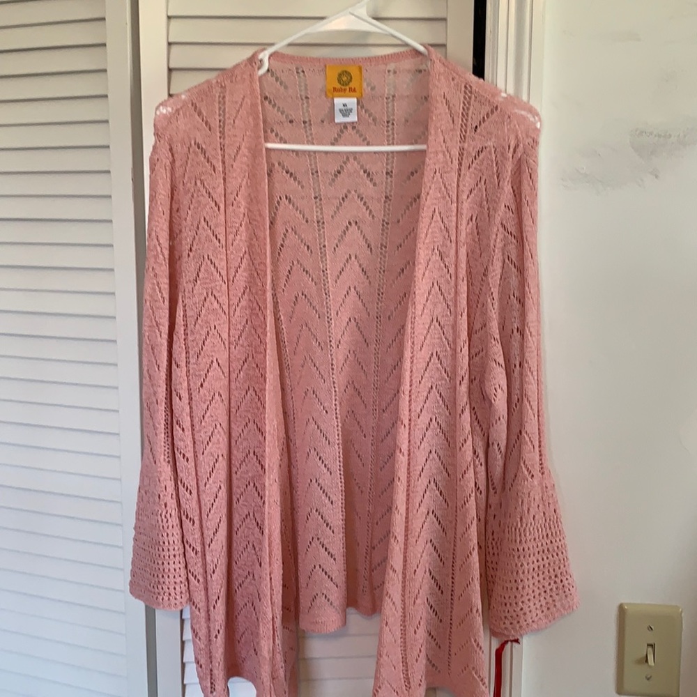 Ruby Road Front Tie Shawl